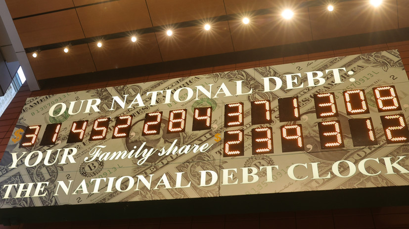 МВФ: США будет политически трудно снизить госдолг и бюджетный дефицит