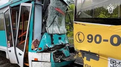 Более 90 человек пострадали в Кемерове из-за столкновения трамваев