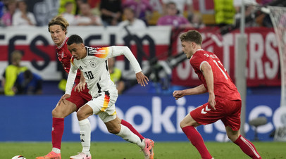 Судья отменил гол Германии в дебюте матча 1/8 финала Евро-2024 с Данией