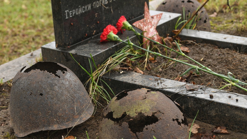 ERR: в Эстонии начался демонтаж надгробий в месте захоронения советских бойцов