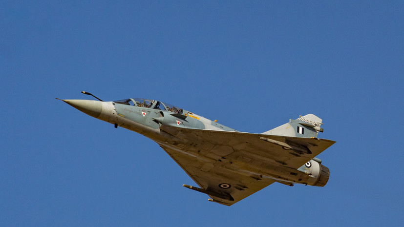 В Греции пилот Mirage 2000-5 катапультировался после посадки