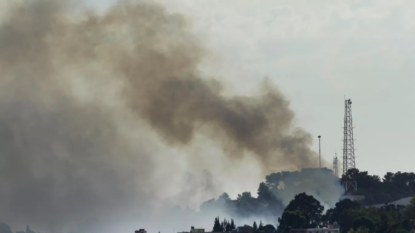 На севере Израиля вспыхнули пожары после обстрела со стороны «Хезболлы»