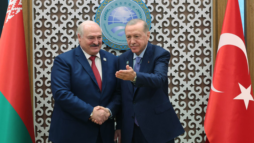 Эрдоган и Лукашенко обсудили ситуацию на Украине