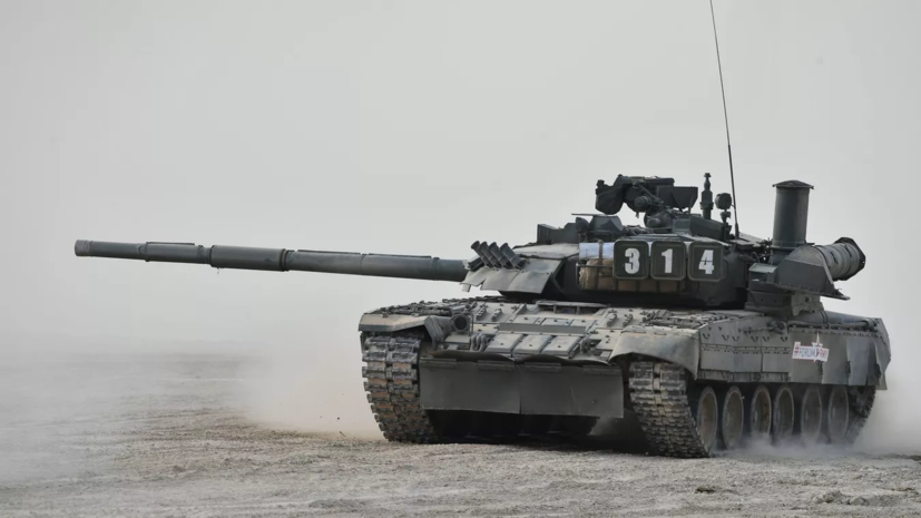 Бойцы «Востока» использовали танк Т-80 при освобождении Старомайорского