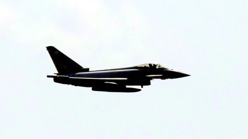 В ЦПВС сообщили об опасном сближении истребителя Typhoon с Ан-30 в Сирии