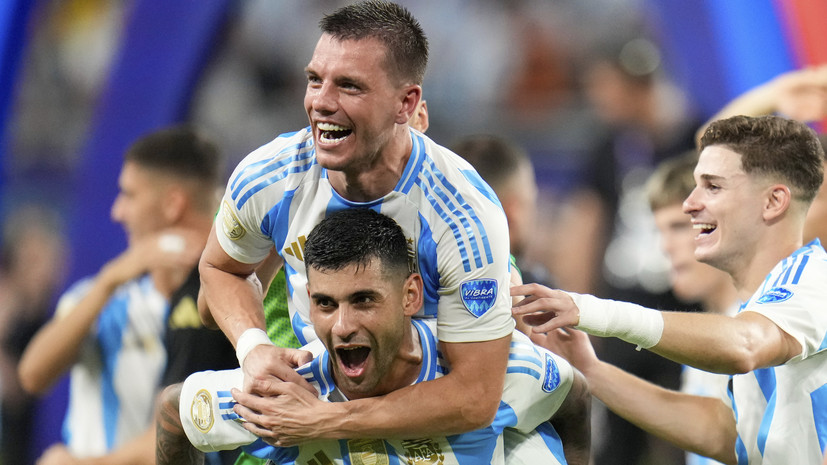 Аргентина победила Колумбию в финале Кубка Америки