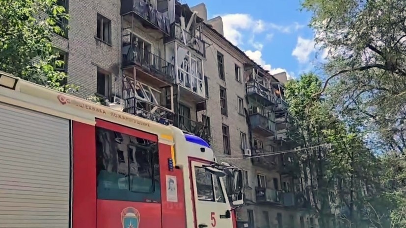 RT: ракеты сбиты над жилыми домами в Луганске