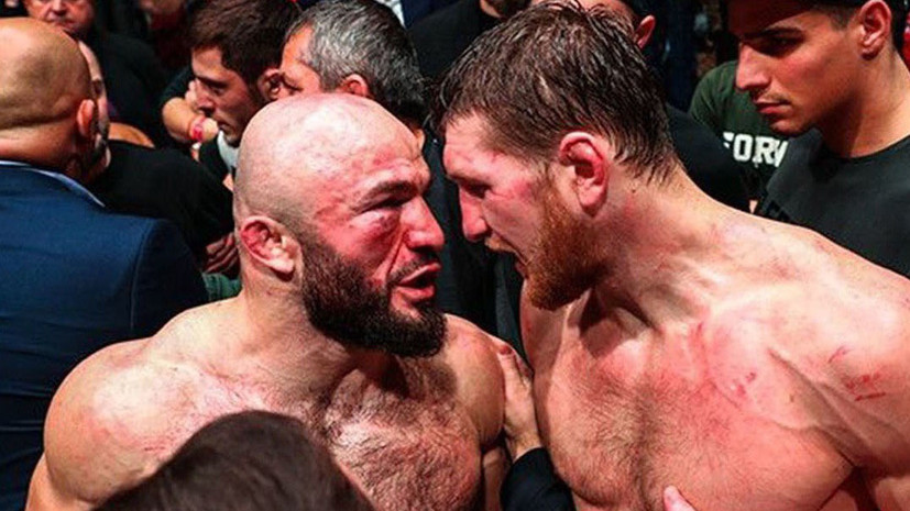 Кровавая драма: Минеев четырежды отправил Исмаилова в нокдаун и победил решением судей в бою по правилам бокса