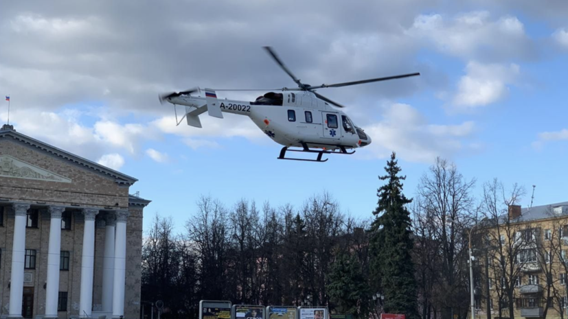 В Подмосковье вертолёты санавиации выполнили 423 вылета с начала года