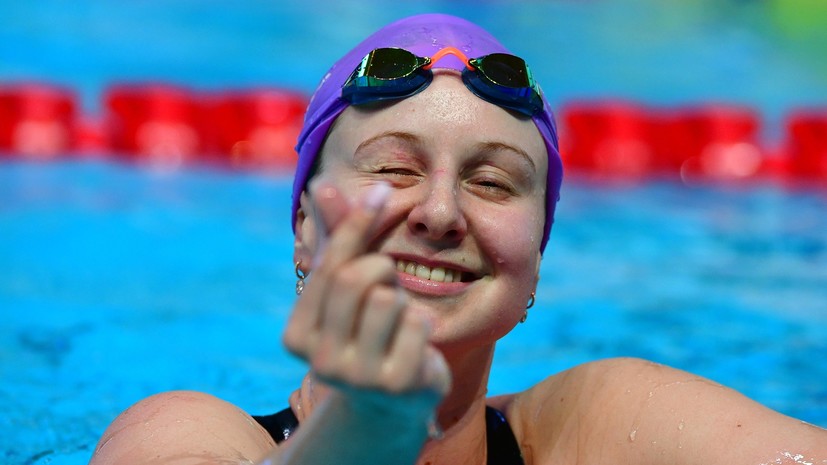 Чикунова победила Ефимову на дистанции 50 м брассом на Кубке России по плаванию