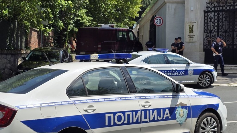 В центре Белграда задержан американец с пистолетом