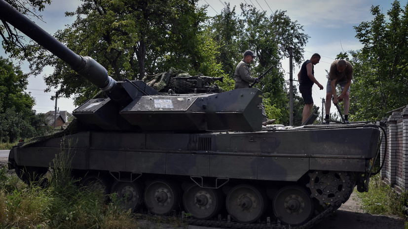 ФРГ совместно с Данией передала Украине 8 танков Leopard
