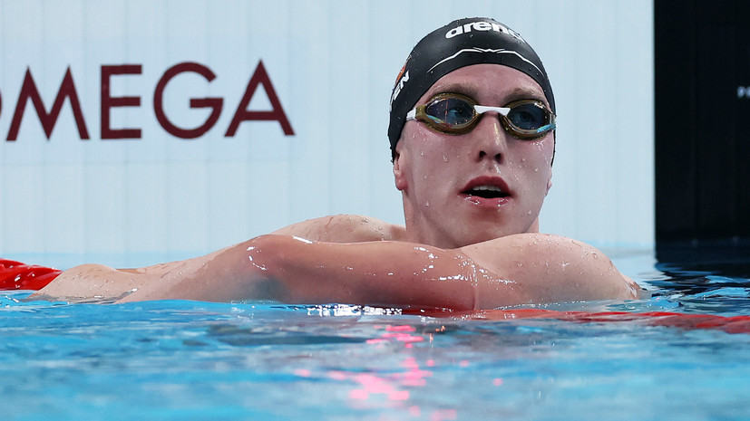 Ирландец Уиффен побил олимпийский рекорд украинца в финале плавания на 800 м вольным стилем