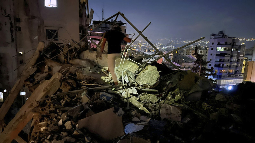 Корреспондент RT: в результате авиаудара Израиля по Бейруту погибли двое