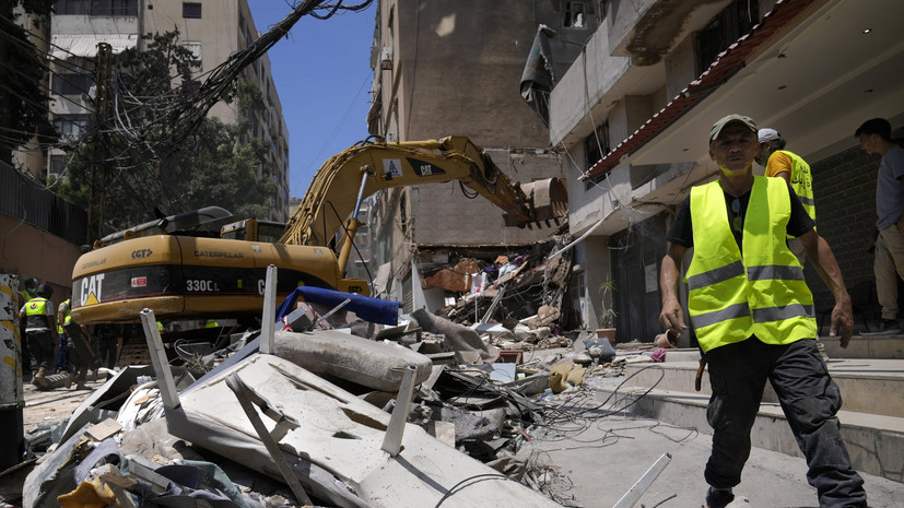 РИА Новости: в Бейруте под завалами после удара Израиля нашли тело Фуада Шукра