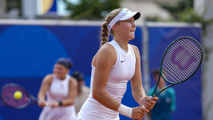 Андреева стала самым молодым призёром Олимпиады в теннисе с 1992 года