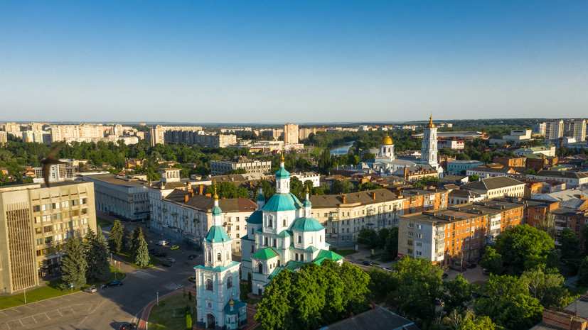 В Сумах на северо-востоке Украины прогремел взрыв