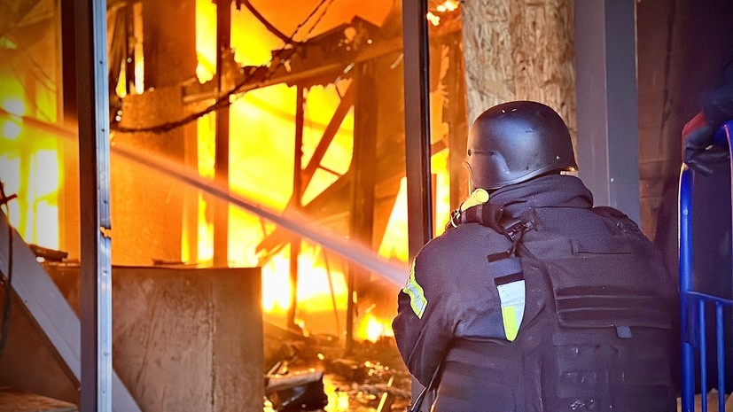 В Днепропетровской области повреждено промышленное предприятие