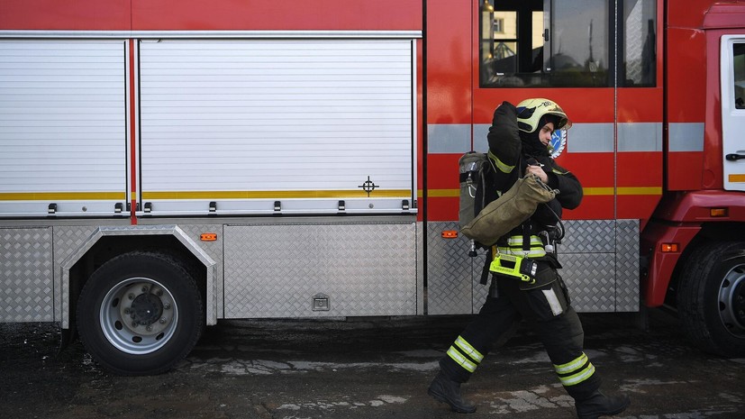 В Каменском районе из-за пожара введён режим повышенной готовности