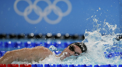 Американский пловец Финк установил мировой рекорд на дистанции 1500 м на ОИ