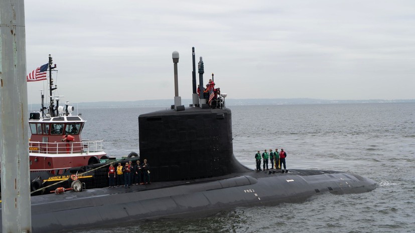 ВМС США ввели в эксплуатацию новую атомную подводную лодку USS New Jersey