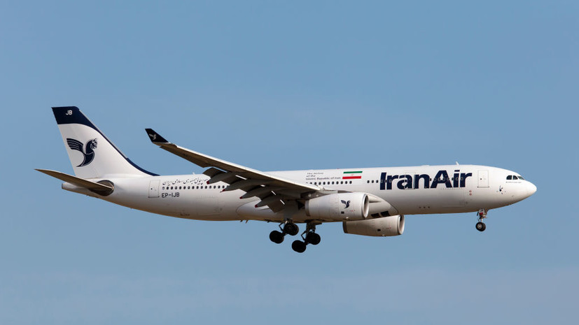 Иран прекратил полёты в Европу после введения ЕС санкций против Iran Air