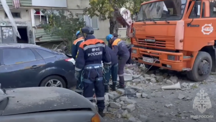 Режим ЧС ввели в Черкесске после взрыва газа в доме