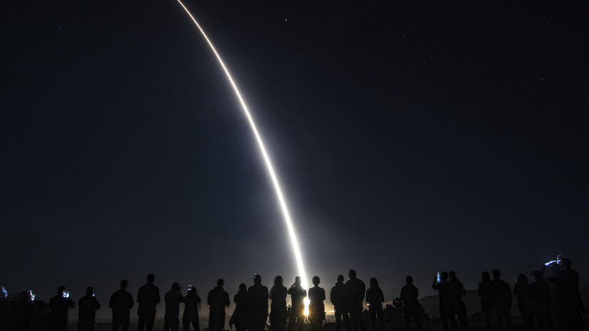 США провели тестовый пуск МБР Minuteman III