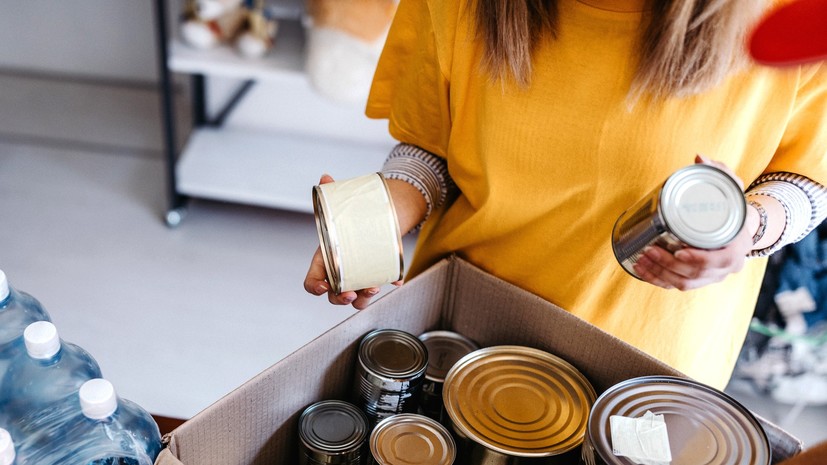 В Курскую область доставили гуманитарную помощь от Минтранса России