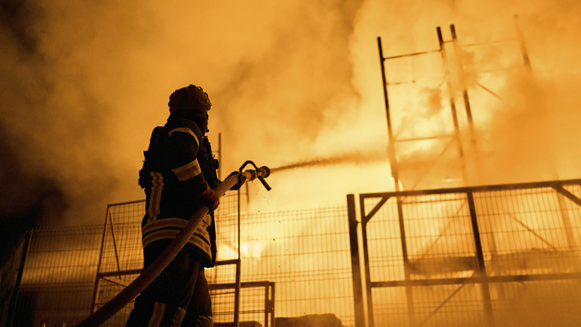 Объекты инфраструктуры повреждены в подконтрольной ВСУ части Запорожской области