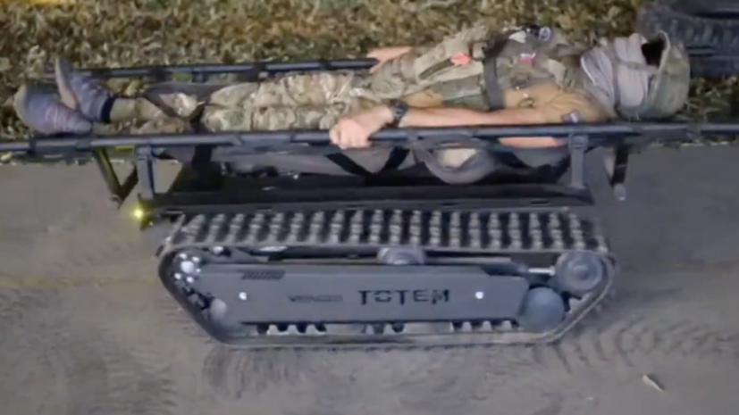 В России создали беспилотную платформу для эвакуации раненых «Веном-тотем»