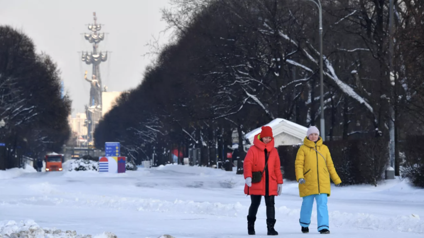 В Москве к концу декабря ожидается потепление