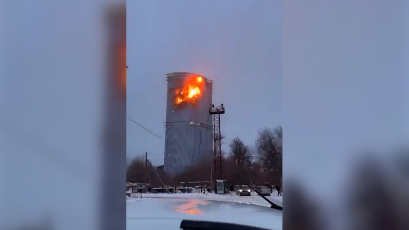 Атака беспилотника на ЖК «Лазурные кварталы» в Казани — видео