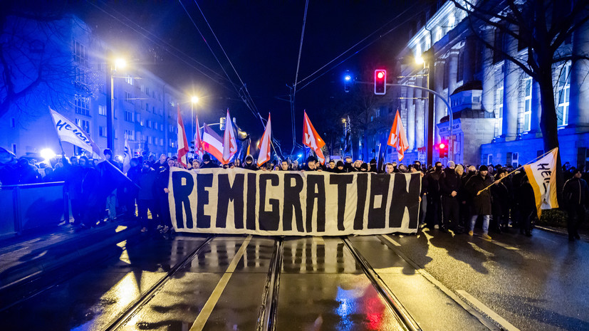 BZ: в Магдебурге после теракта началась акция протеста ультраправых активистов