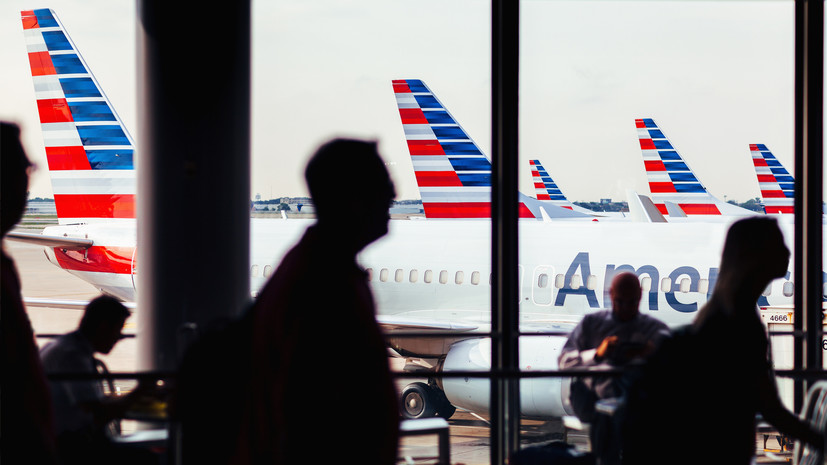 NBC: American Airlines приостанавливала полёты в США из-за технического сбоя