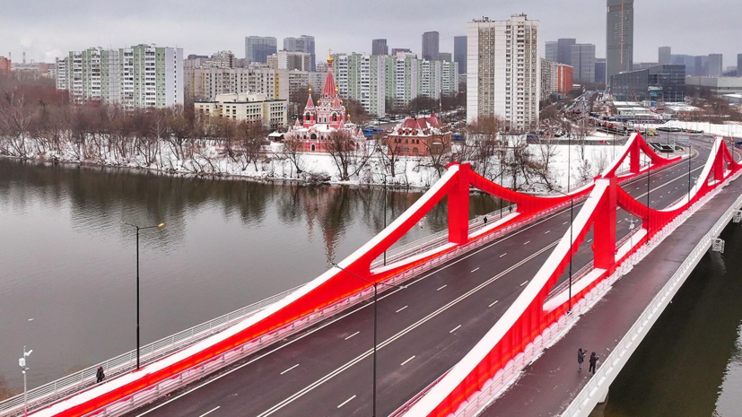 Через Москву-реку открыли новый мост