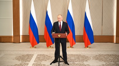 Вступительное слово Путина на заседании Совета парламентской ассамблеи ОДКБ