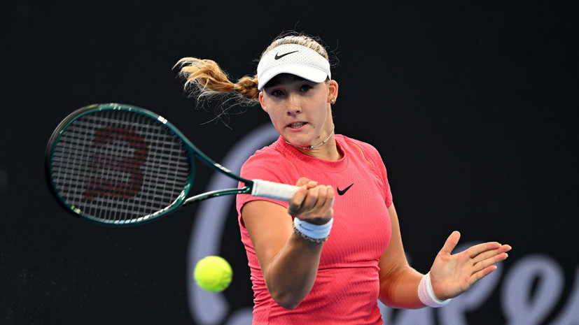 Мирра Андреева снялась с турнира WTA 500 в Аделаиде