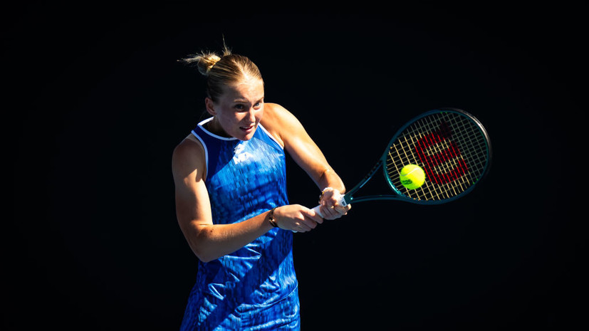 Полина Кудерметова пробилась в основную сетку Australian Open