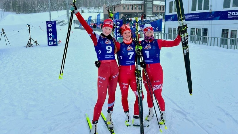 Лыжница Корякова завоевала первое золото Российско-китайских молодёжных зимних игр — 2025