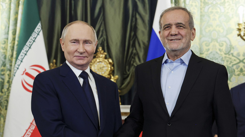 Путин: новый договор России и Ирана даст дополнительный импульс к сотрудничеству