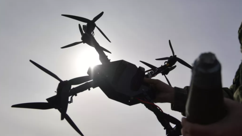 Российский FPV-дрон уничтожил пункт управления БПЛА ВСУ под Дзержинском