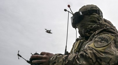 Оператор FPV-дрона в зоне специальной военной операции