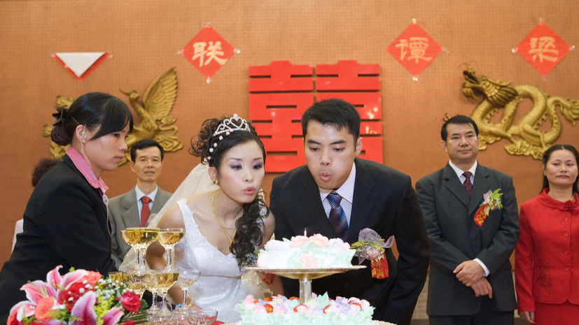 В Китае отмечено снижение числа новых браков и рост количества разводов