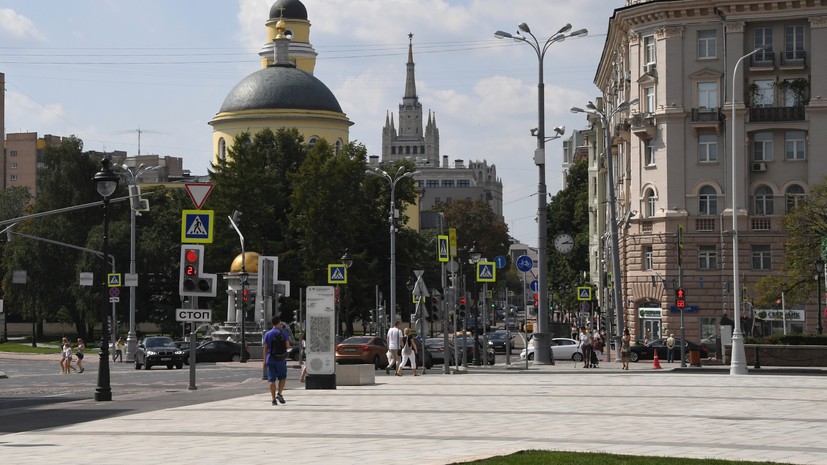В Москве изменится схема движения автомобилей на площади Никитские Ворота
