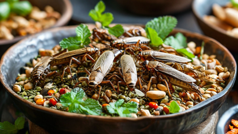 Врач Кашух предупредила о риске аллергии при употреблении пищи из насекомых