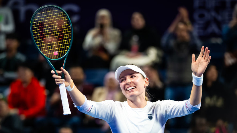 Александрова победила Мертенс и вышла в 1/4 финала турнира WTA в Дохе