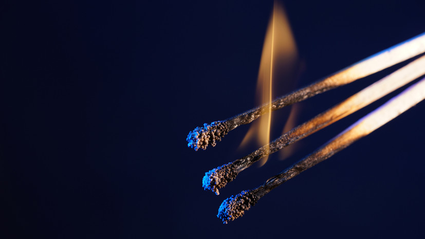 Пожар в здании пансионата в станице Благовещенской локализовали