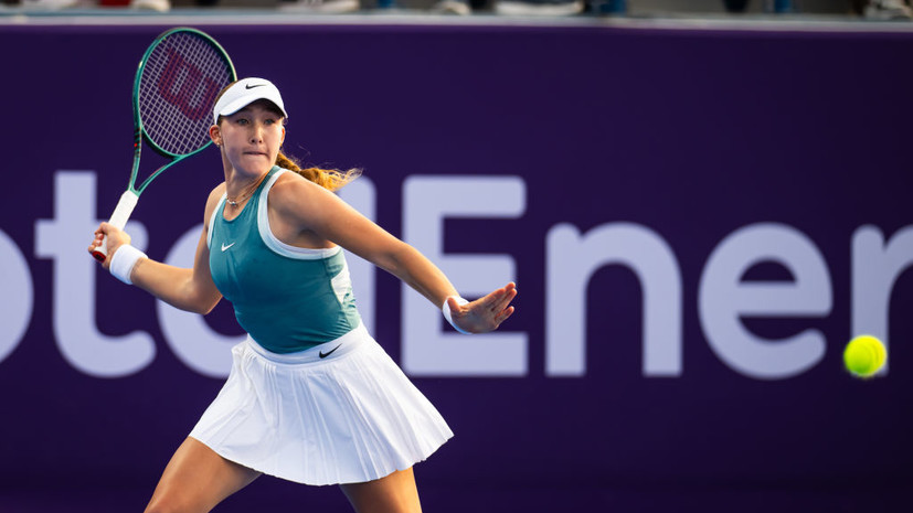 Мирра Андреева уверенно вышла в третий круг турнира WTA в Дубае