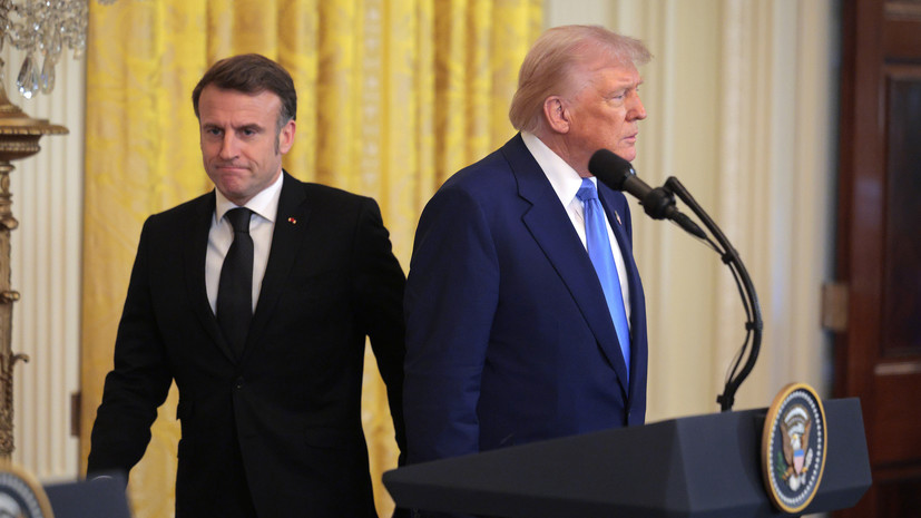 Макрон: будущее Европы не может быть определено в Москве или Вашингтоне